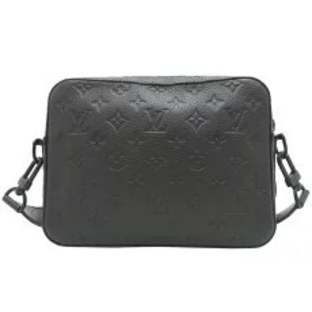 Louis Vuitton Shoulder Bag Monogram Messenger Steamer Black